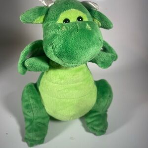 Vintage 2011 Geoffrey, LLC ToysRus 10" Plush Green Dragon Stuffed Toy
